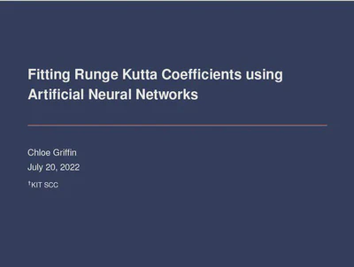 Optimal Coefficients of Runge-Kutta Schemes with Machine Learning featured image